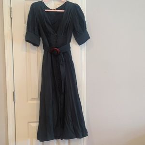 Free People midi dress size small EUC